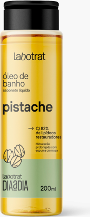 SABONETE OLEO DE BANHO PISTACHE DIA A DIA 200ML LABOTRAT