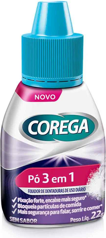 COREGA PO 3EM1 SEM SABOR 22G