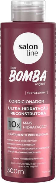COND SALON LINE BOMBA RECONSTRUCAO 300ML