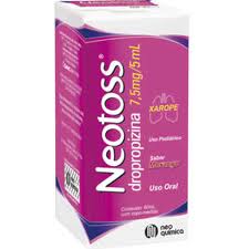 XAROPE DROPROPZINA 1,5MG - NEOTOSS - NEO QUIMICA