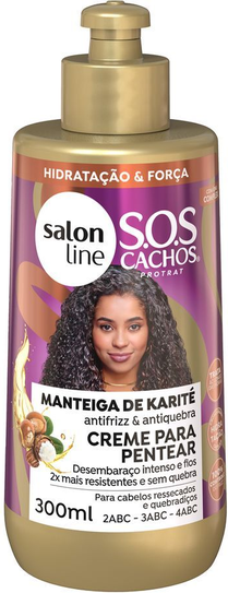 CR PENT SALON LINE SOS CACHOS MANTEIGA DE KARITE 300ML