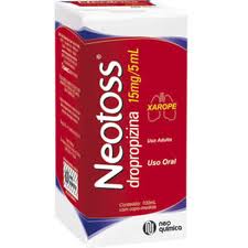 XAROPE DROPROPZINA 3MG 100ML - NEOTOSS NEO QUIMICA