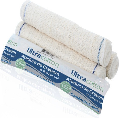 ATADURA DE CREPOM 8CM X 1,8M ULTRACOTTON