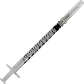 SERINGA 1ML C/AG 13 X 0,45 LS P/INSULINA