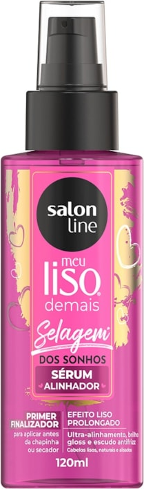 OLEO SERUM SALON LINE MEU LISO SELAGEM DOS SONHOS DEMAIS 120ML