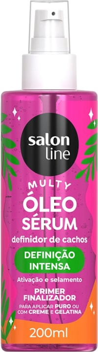 OLEO CAPILAR SALON LINE MULTY DEFINICAO INTENSA 200ML