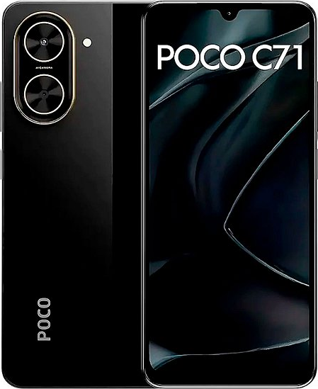 SMARTPHONE POCO C71 4+4GB RAM VIRTUAL + 128GB, PRETOSMARTPHONE POCO C71 4+4GB RA