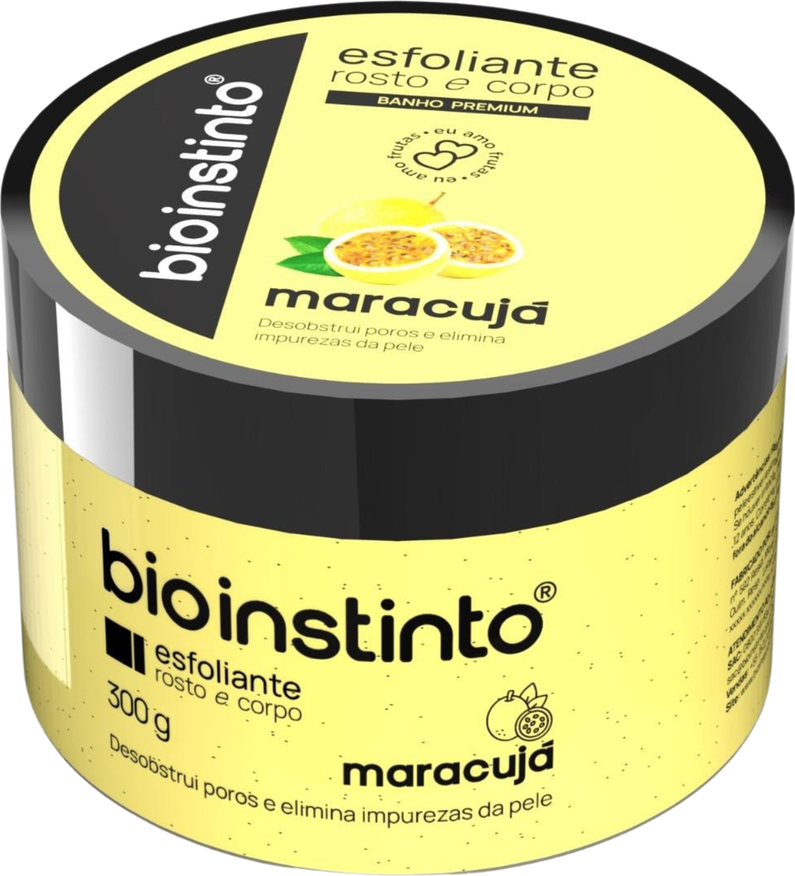 ESFOLIANTE ROSTO E CORPO
MARACUJA BIO INSTINTO 300 G