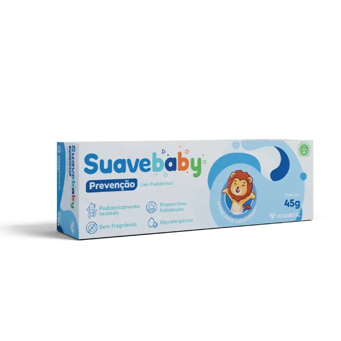 SUAVEBABY MENINO 45G CREME  - =BABYMED -  VITAMEDIC