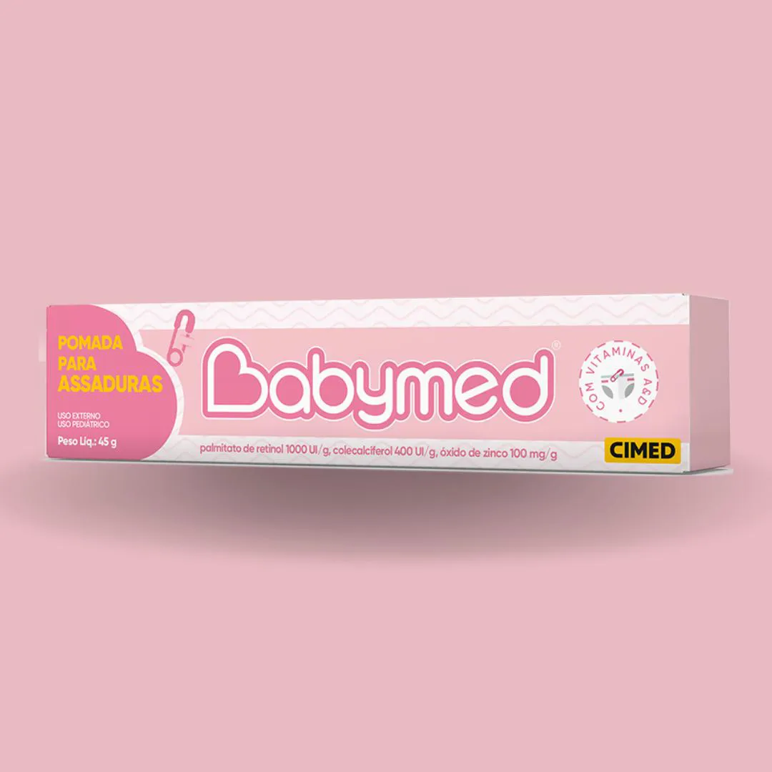 SUAVEBABY MENINA 45G CREME  - =BABYMED -  VITAMEDIC
