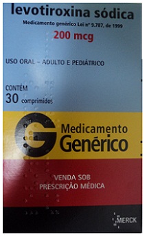 LEVOTIROXINA SODICA 200MCG CX 30 COMP MERCK