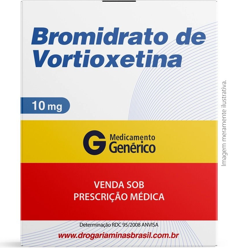 VORTIOXETINA 10MG CX 30 COMP REV EMS ERICO