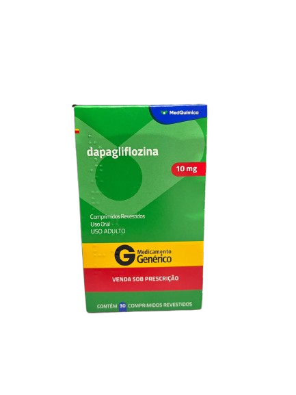 DAPAGLIFLOZINA 10MG CX 30 COMP MEDQUIMICA