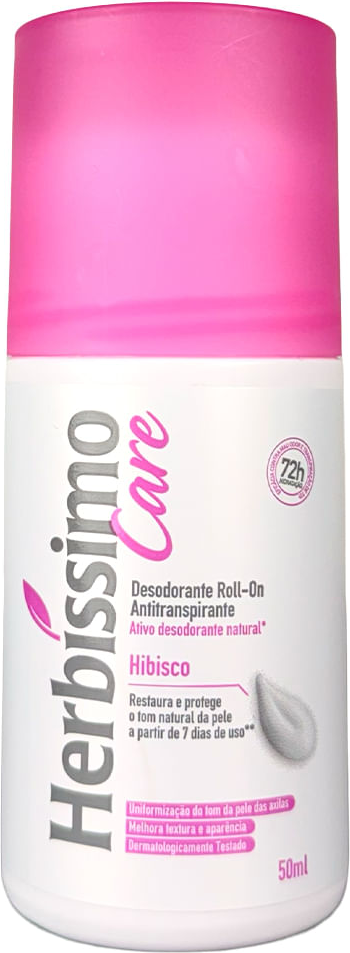 DESOD HERBISSIMO ROLLON FEM CARE HIBISCO 50ML