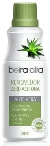 REMOVEDOR BEIRA ALTA S/ ACETONA ALOE VERA 90ML