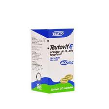 TEUTOVITE 400MG CX 30 CAPS GEL TEUTO