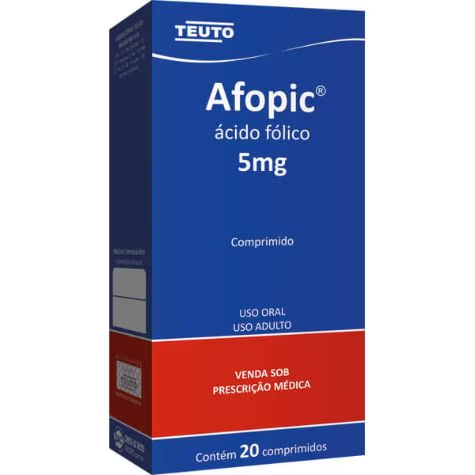 AFOPIC 5MG CX 20 COMP TEUTO