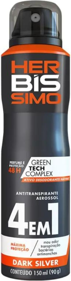 DES AERO ANT HERBISSIMO MEN 150ML DARK SILVER