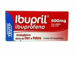 IBUPROFENO 600MG CX 20 COMP  - IBUPRIL -  TEUTO