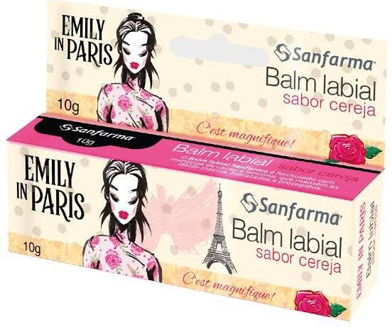 BALM LABIAL 10G SABOR CEREJA EMILY IN PARIS