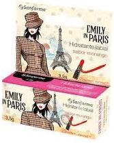 HIDRATANTE LABIAL 3,5G SABOR MORANGO EMILY IN PARIS