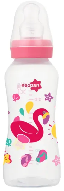 MAMAD. DECORADA NEOPAN STD ORTO. TAM.2 - 250ML - ROSA
