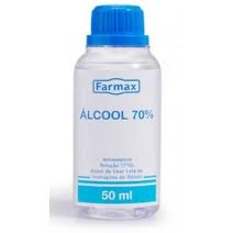 ALCOOL 70GL 50ML FARMAX