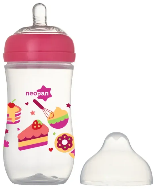 MAMADEIRA NEOPAN SUPER VENTILADA 300ML - ROSA