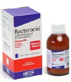 SULFAMETOXAZOL+TRIMETOPRIMA 40+8MG OR100ML  - BACTERACIN  -  TEUTO