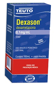 DEXAMETASONA 0,1MG ELIXIR 100ML  - DEXASON -  TEUTO