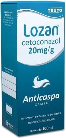 CETOCONAZOL 20MG SHAMPOO 100ML  - LOZAN -  TEUTO