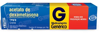 DEXAMETASONA 1MG CREME 10GR TEUTO