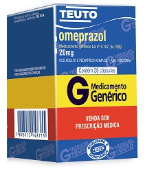 OMEPRAZOL 20MG CX 28 CAPS TEUTO