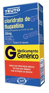 FLUOXETINA 20MG CX 30 CAPS TEUTO