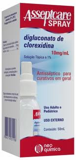 ANTISSEPTICO SPRAY 50ML - ASSEPTCARE - NEO QUIMICA