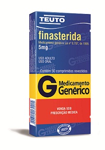 FINASTERIDA 5MG CX 30 COMP TEUTO
