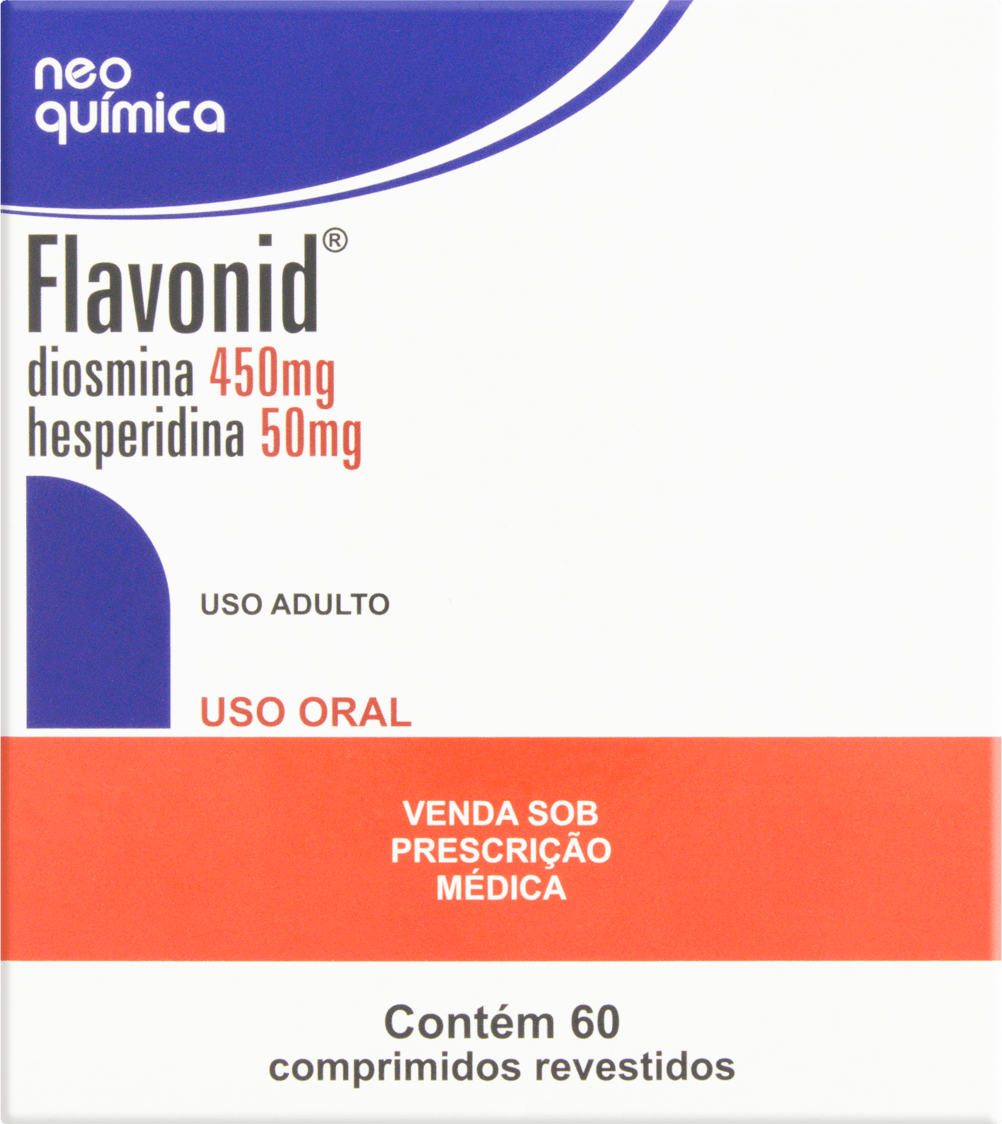 FLAVONID 450+50MG CX BL 60 COMP NEO QUIMICA