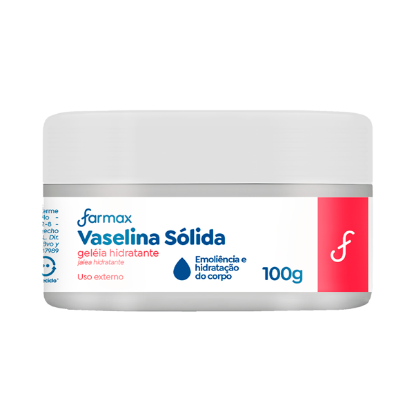 VASELINA SOLIDA 25G POTE FARMAX