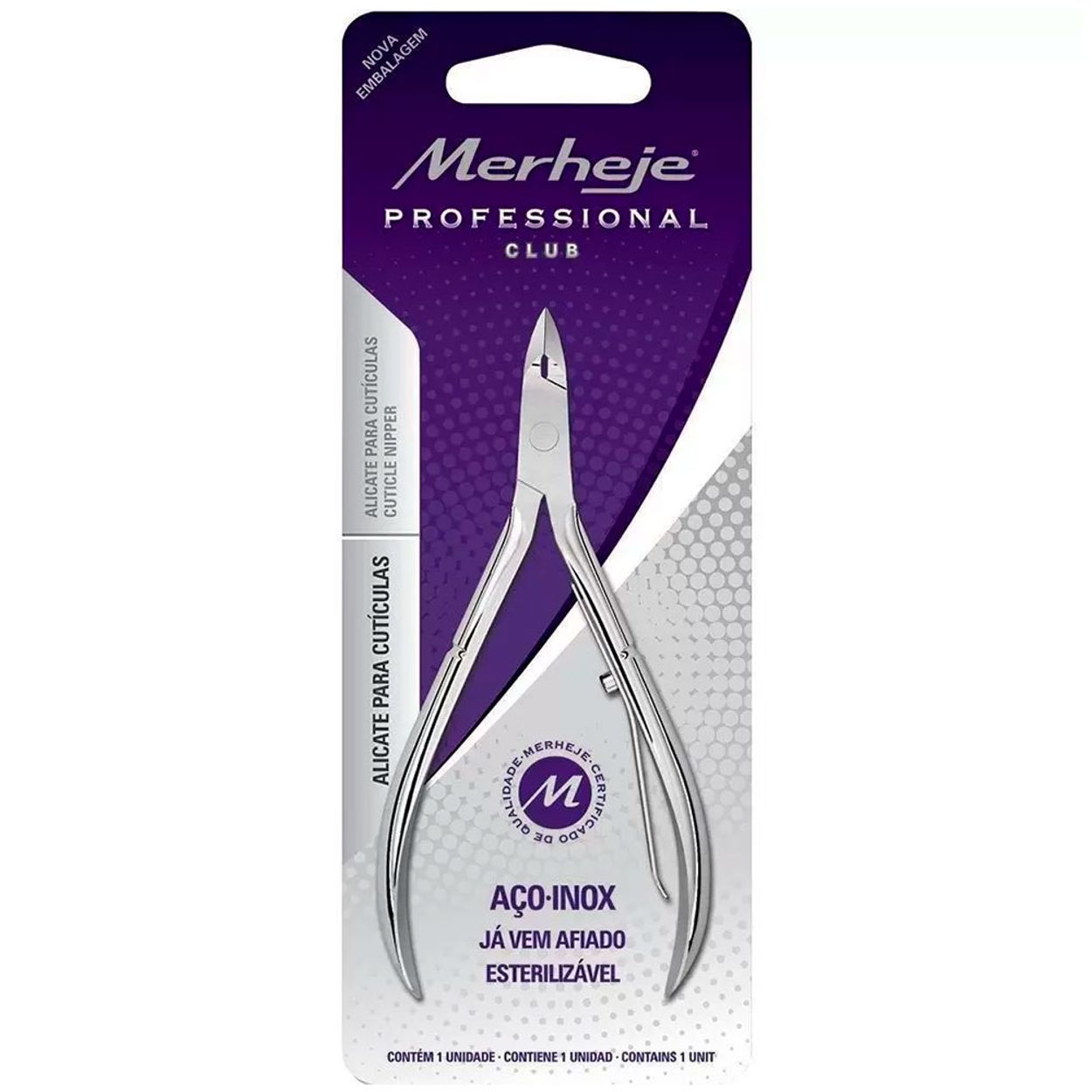 ALICATE P/CUTICULA MERHEJE PROFISSIONAL 225