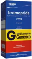 BROMOPRIDA 10MG CX 20 COMP TEUTO