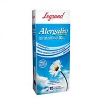LORATADINA 10MG CX 15 COMP  - ALERGALIV -  LEGRAND