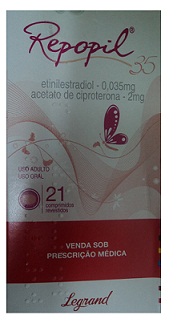 REPOPIL 35 2+0,035MG CX 21 COMP LEGRAND