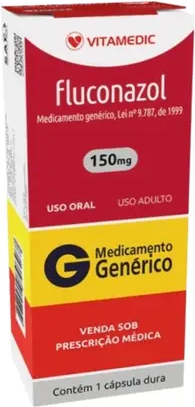 FLUCONAZOL 150MG CX 1 CAPS GEL  - FLUCONID -  VITAMEDIC