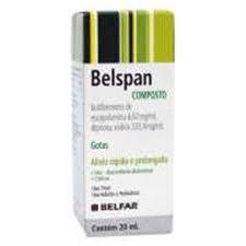 ESCOPOLAMINA COMPOSTA 20ML  - BELSPAN -  BELFAR