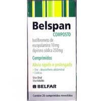 ESCOPOLAMINA COMPOSTA CX 20 COMP  - BELSPAN -  BELFAR