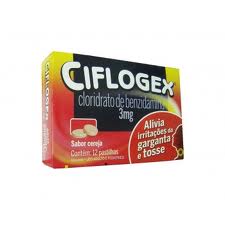 CIFLOGEX CEREJA CX 12 PASTILHAS CIMED
