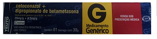 CETOCONAZOL+BETAMETASONA CREME 30GR TEUTO