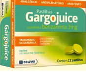 GARGOJUICE 3MG CX 12 PAST BELFAR
