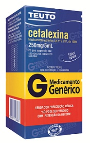 CEFALEXINA 250MG 100ML TEUTO
