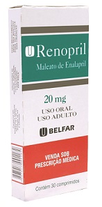 RENOPRIL 20MG CX 30 COMP BELFAR